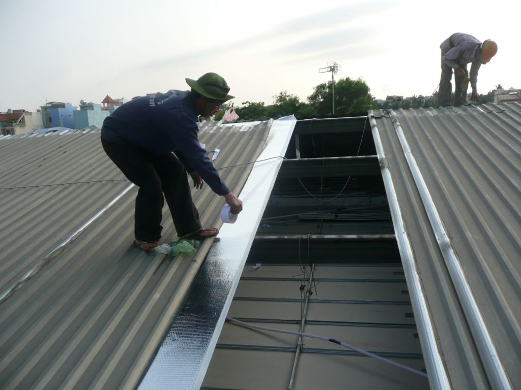 Các loại tấm cách nhiệt chống nóng mái nhà