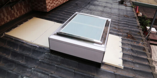 Giếng trời thông minh Mở tự động thoát khói điều khiển từ xa - Hình ảnh 4