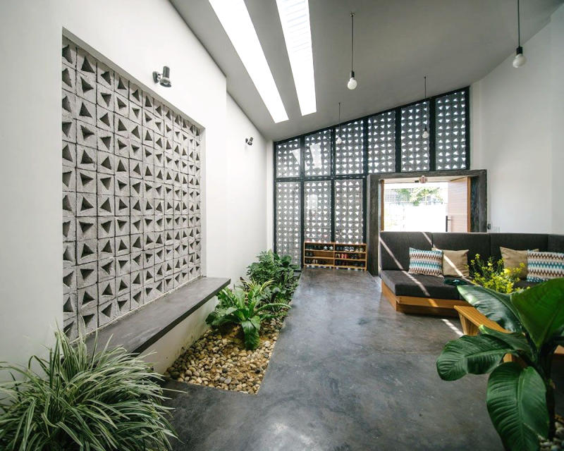cách lấy ánh sáng cho nhà ống